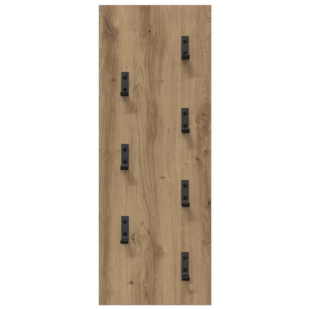 Wall-Mounted Coat Rack Wall-Mounted Artisan Oak Engineered wood