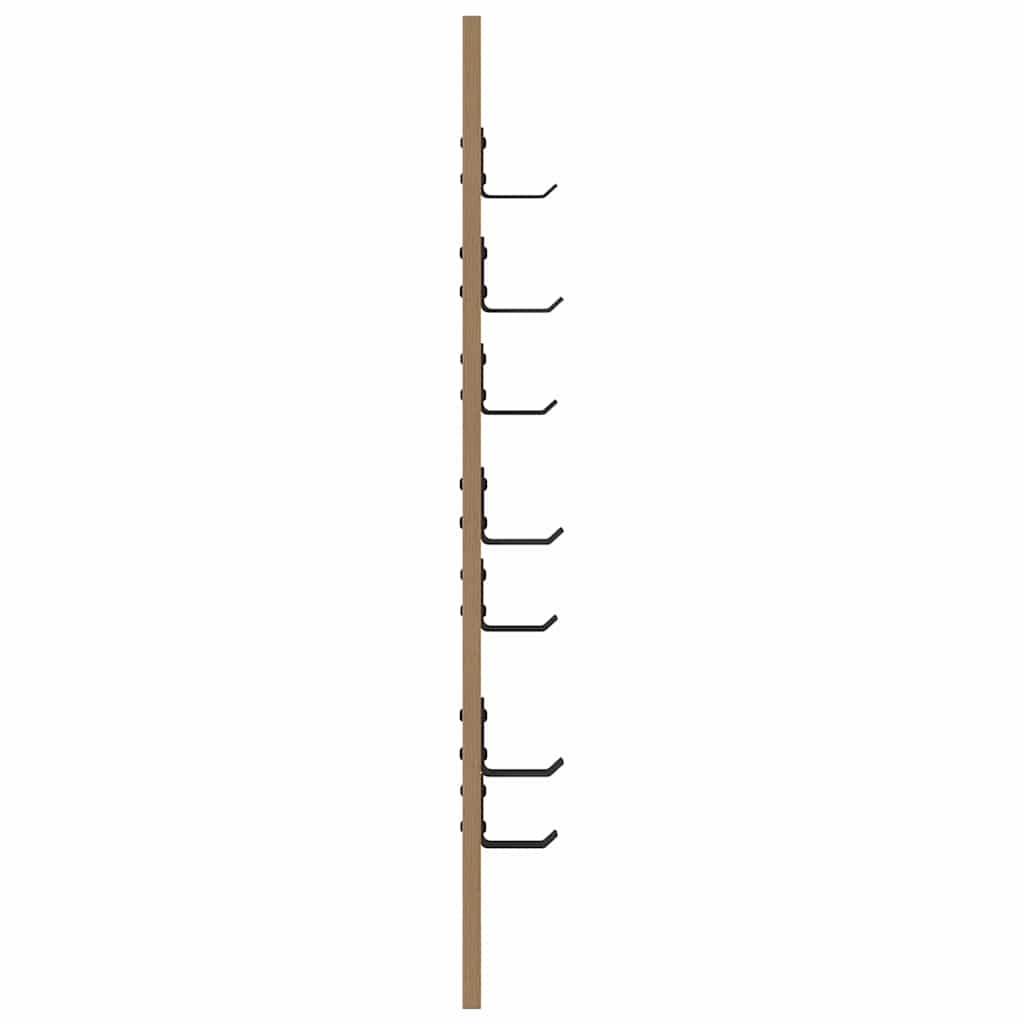 Wall-Mounted Coat Rack Wall-Mounted Artisan Oak Engineered wood