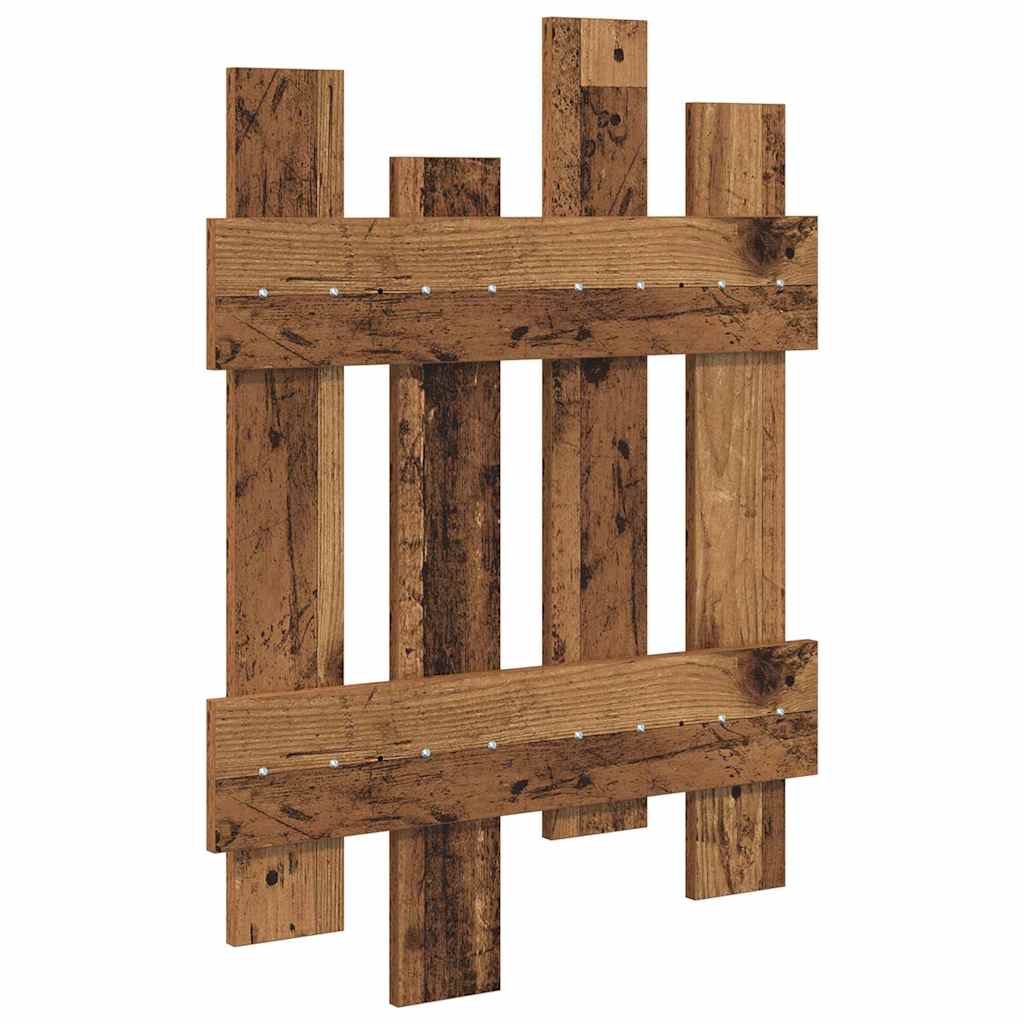 Wall-Mounted Coat Rack Old Wood 60 x 3 x 82 cm Engineered wood