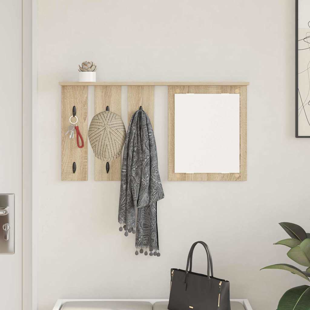 Wall-Mounted Coat Rack Wall-Mounted Sonoma oak 85 x 10 x 45 cm