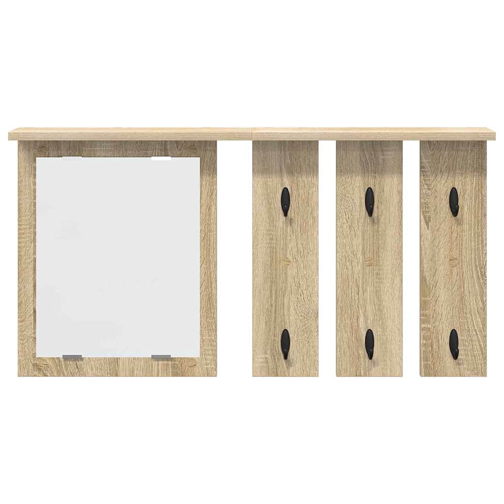Wall-Mounted Coat Rack Wall-Mounted Sonoma oak 85 x 10 x 45 cm