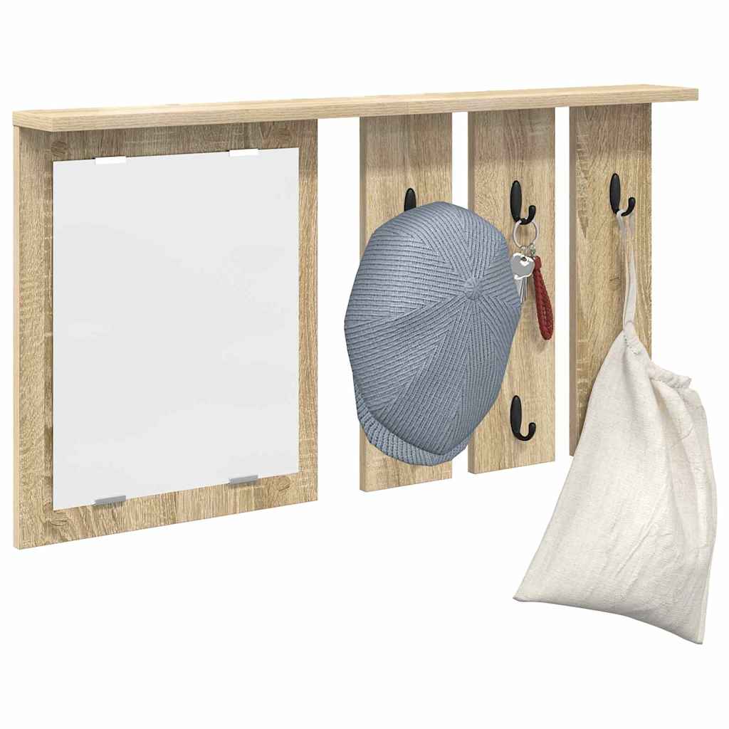 Wall-Mounted Coat Rack Wall-Mounted Sonoma oak 85 x 10 x 45 cm