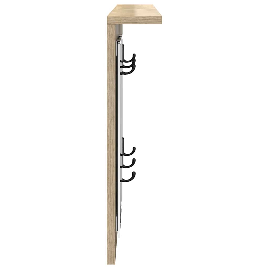 Wall-Mounted Coat Rack Wall-Mounted Sonoma oak 85 x 10 x 45 cm