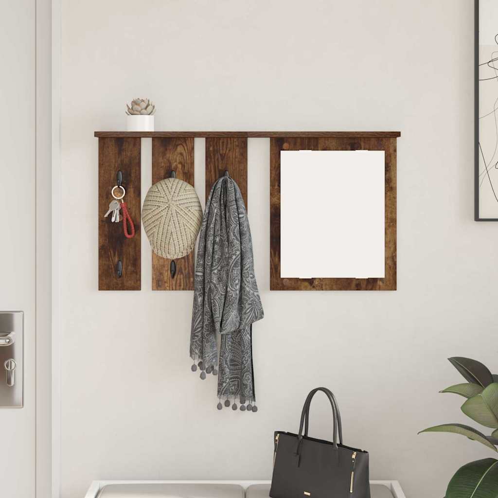 Wall-Mounted Coat Rack Wall-Mounted Smoked oak 85 x 10 x 45 cm