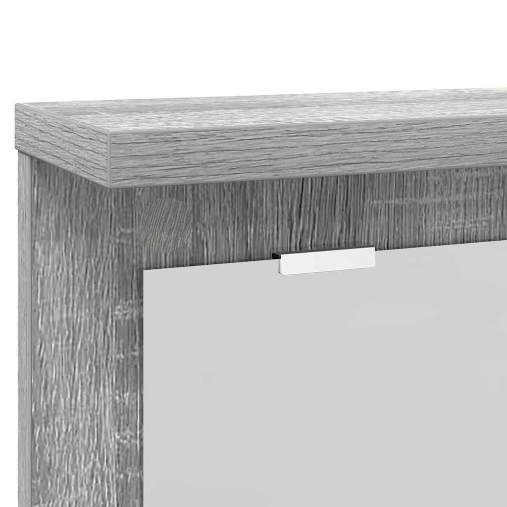 Wall-Mounted Coat Rack Wall-Mounted Grey sonoma 85 x 10 x 45 cm