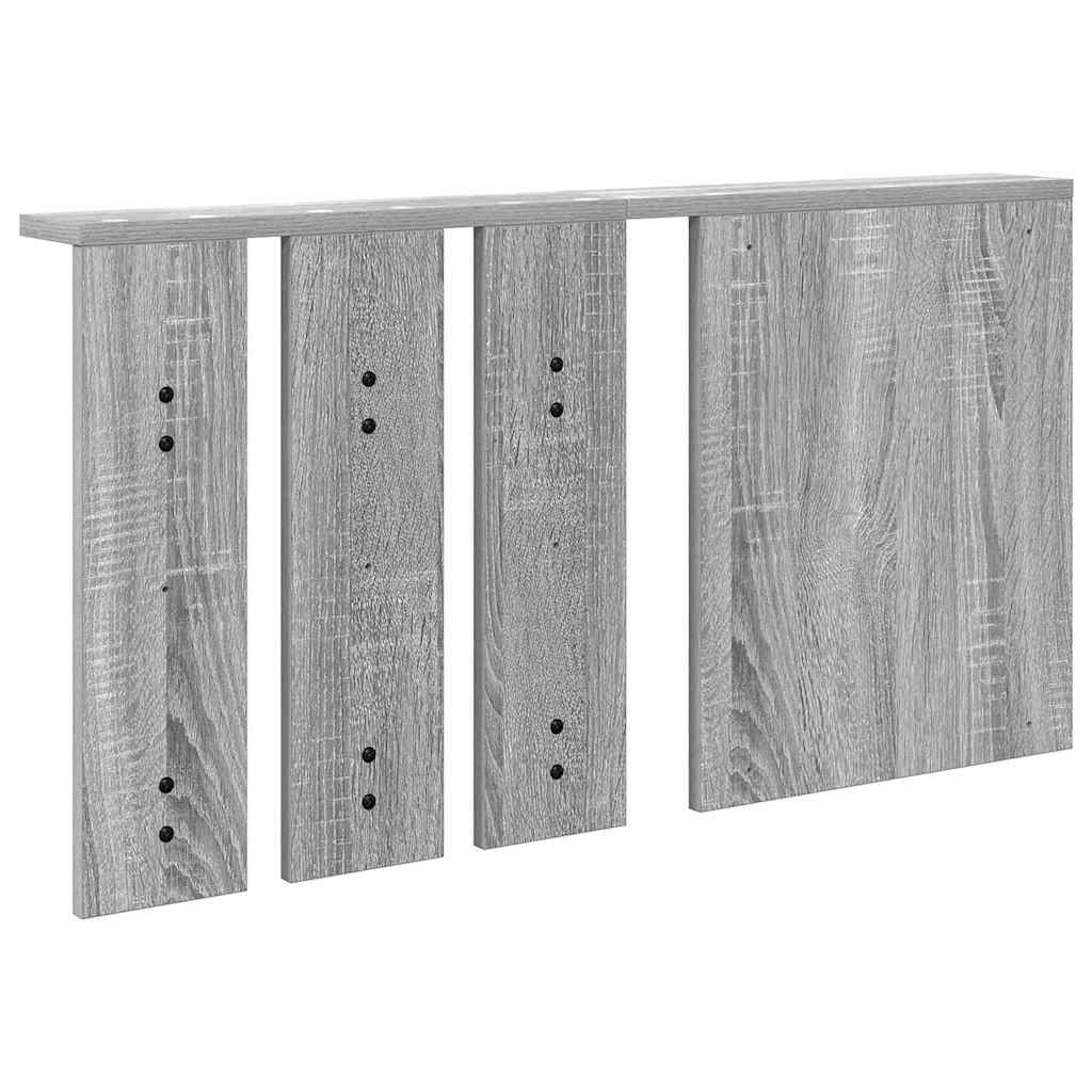 Wall-Mounted Coat Rack Wall-Mounted Grey sonoma 85 x 10 x 45 cm