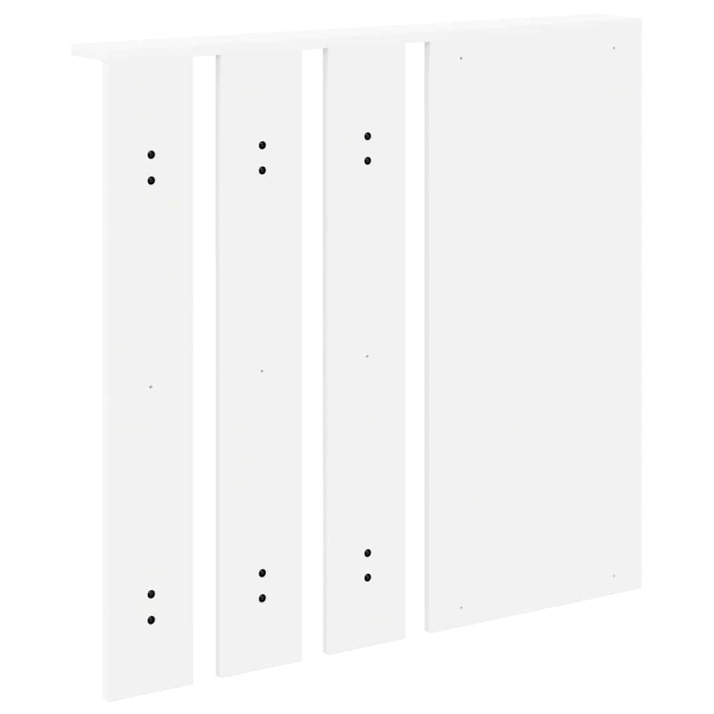 Wall-Mounted Coat Rack Wall-Mounted White 84 x 10 x 80 cm