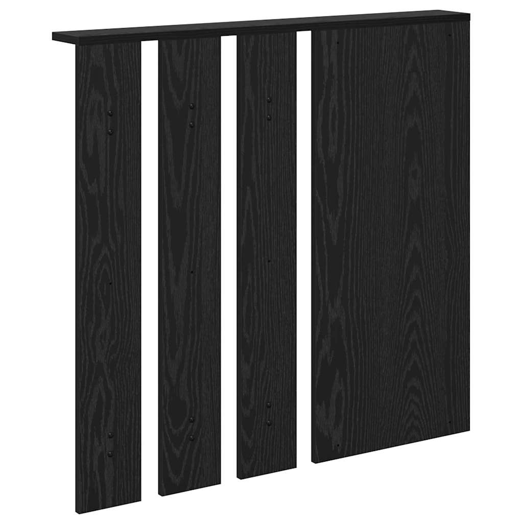 Wall-Mounted Coat Rack Wall-Mounted Black oak 84 x 10 x 80 cm