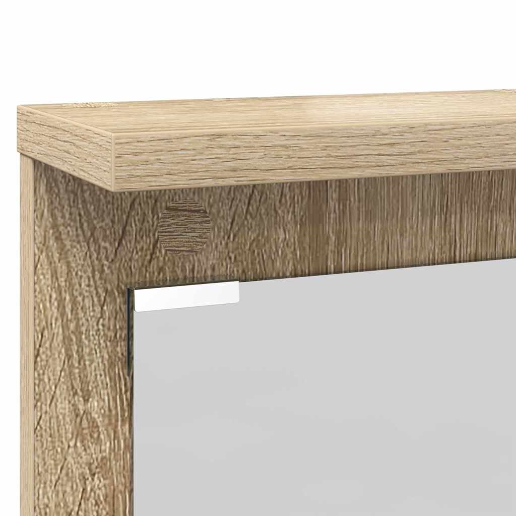 Wall-Mounted Coat Rack Wall-Mounted Sonoma oak 84 x 10 x 80 cm