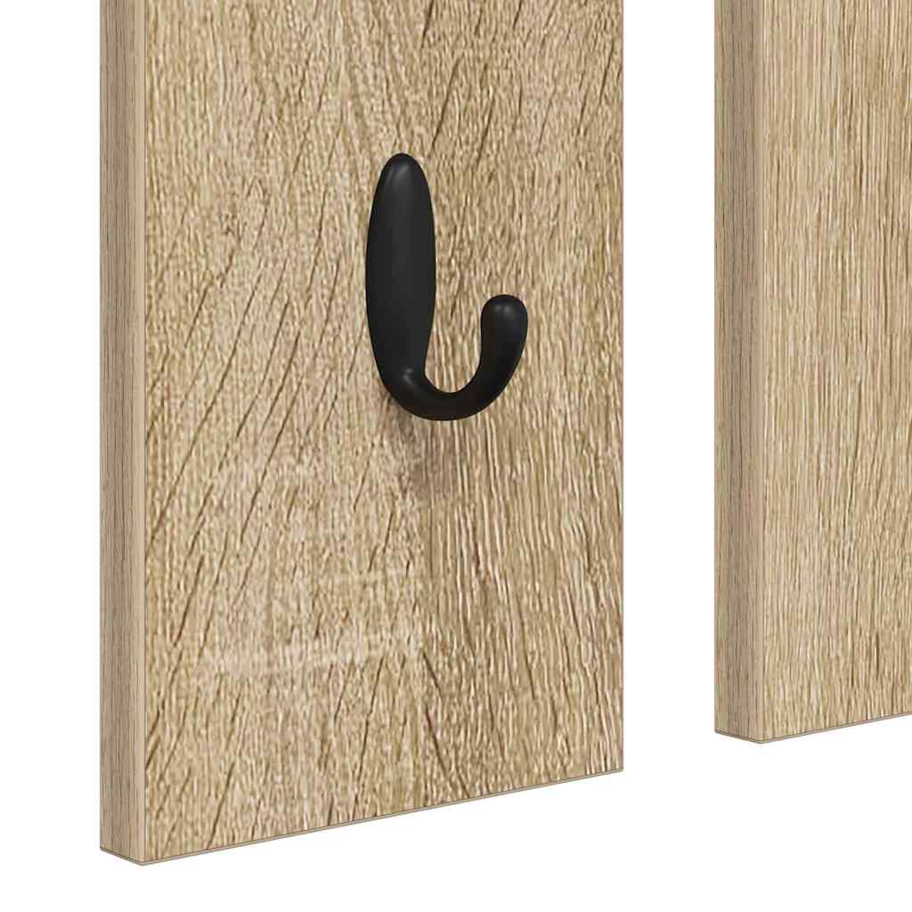 Wall-Mounted Coat Rack Wall-Mounted Sonoma oak 84 x 10 x 80 cm