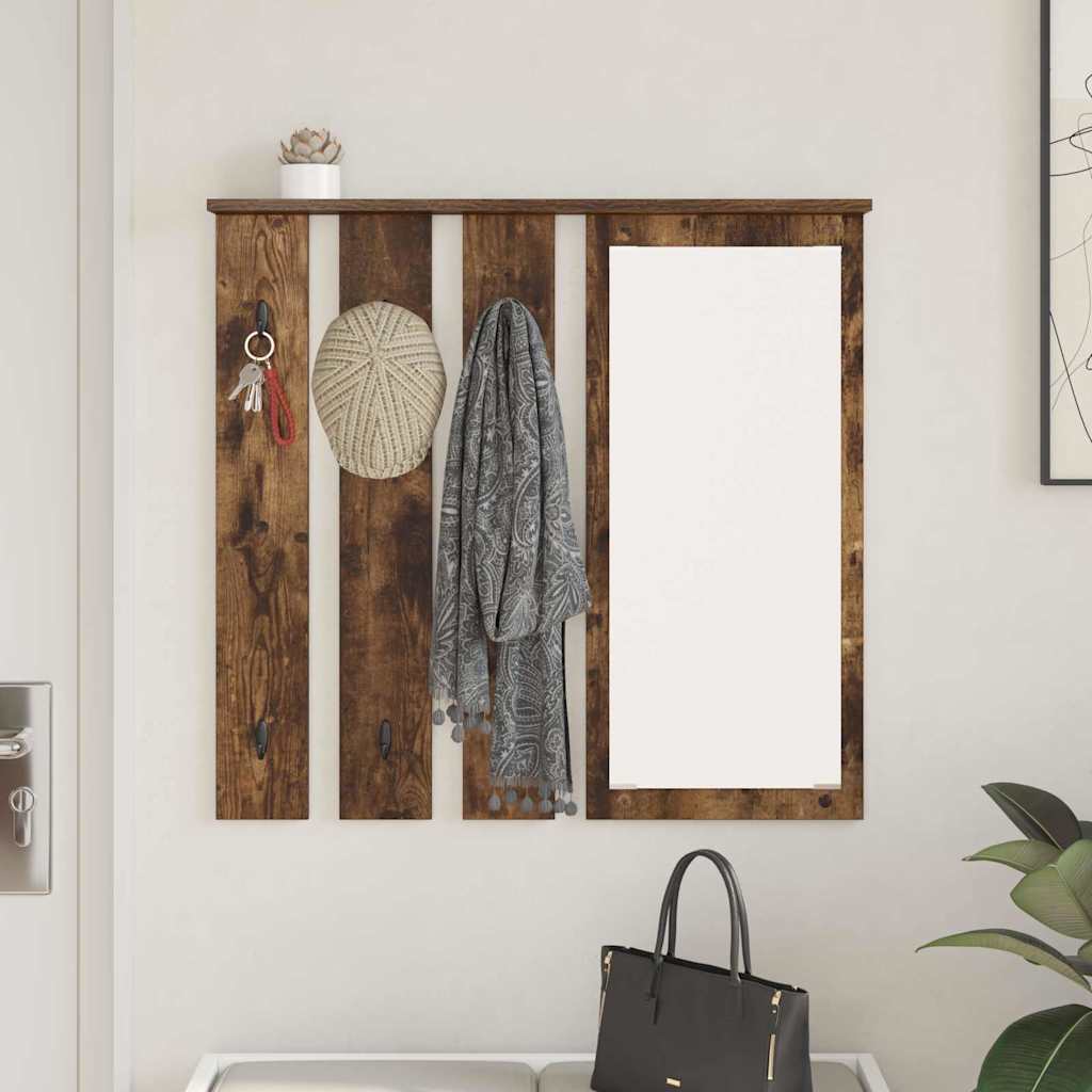 Wall-Mounted Coat Rack Wall-Mounted Smoked oak 84 x 10 x 80 cm
