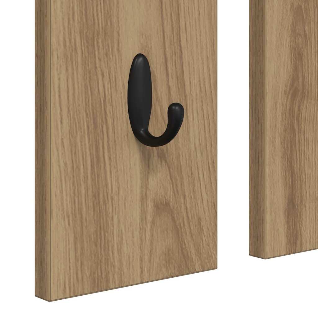 Wall-Mounted Coat Rack Wall-Mounted Artisan oak 84 x 10 x 80 cm
