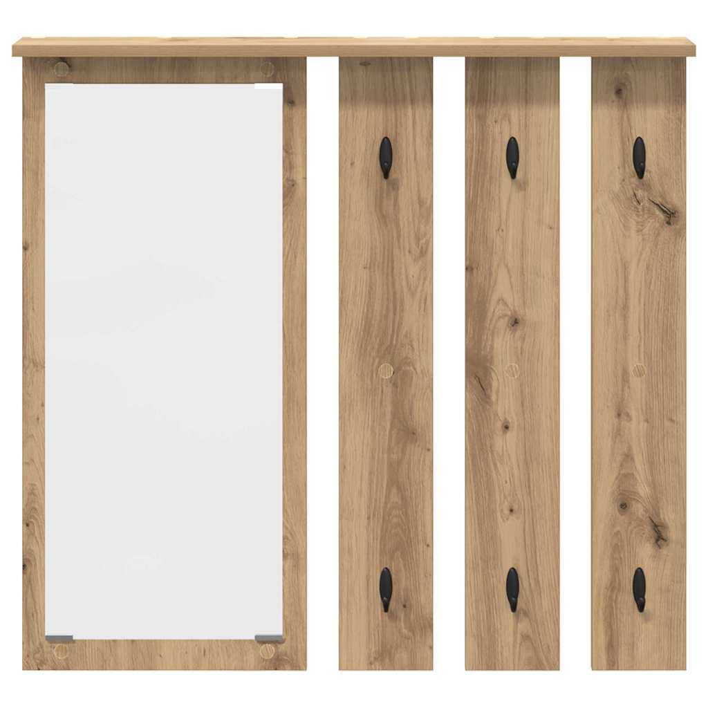 Wall-Mounted Coat Rack Wall-Mounted Artisan oak 84 x 10 x 80 cm