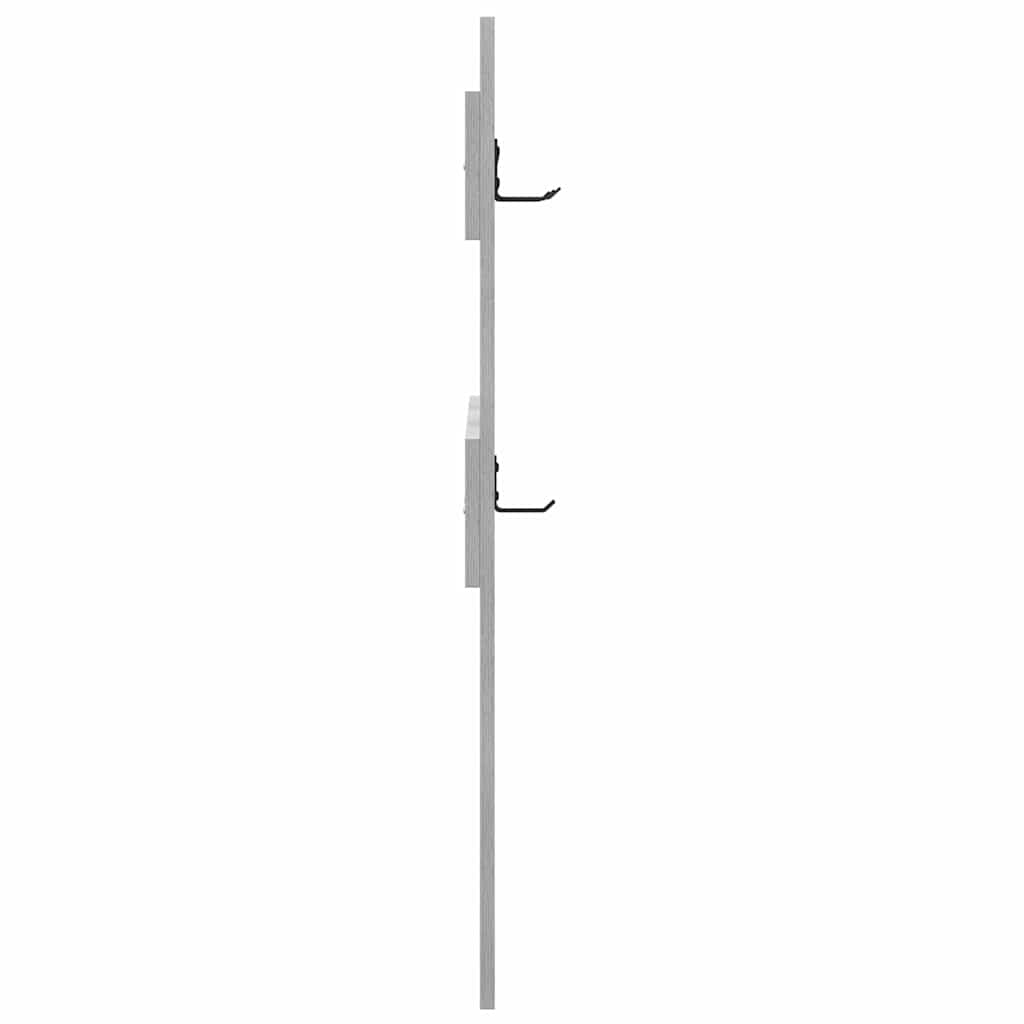 Wall-Mounted Coat Rack Wall-mounted Grey Sonoma 65 x 3 x 100 cm