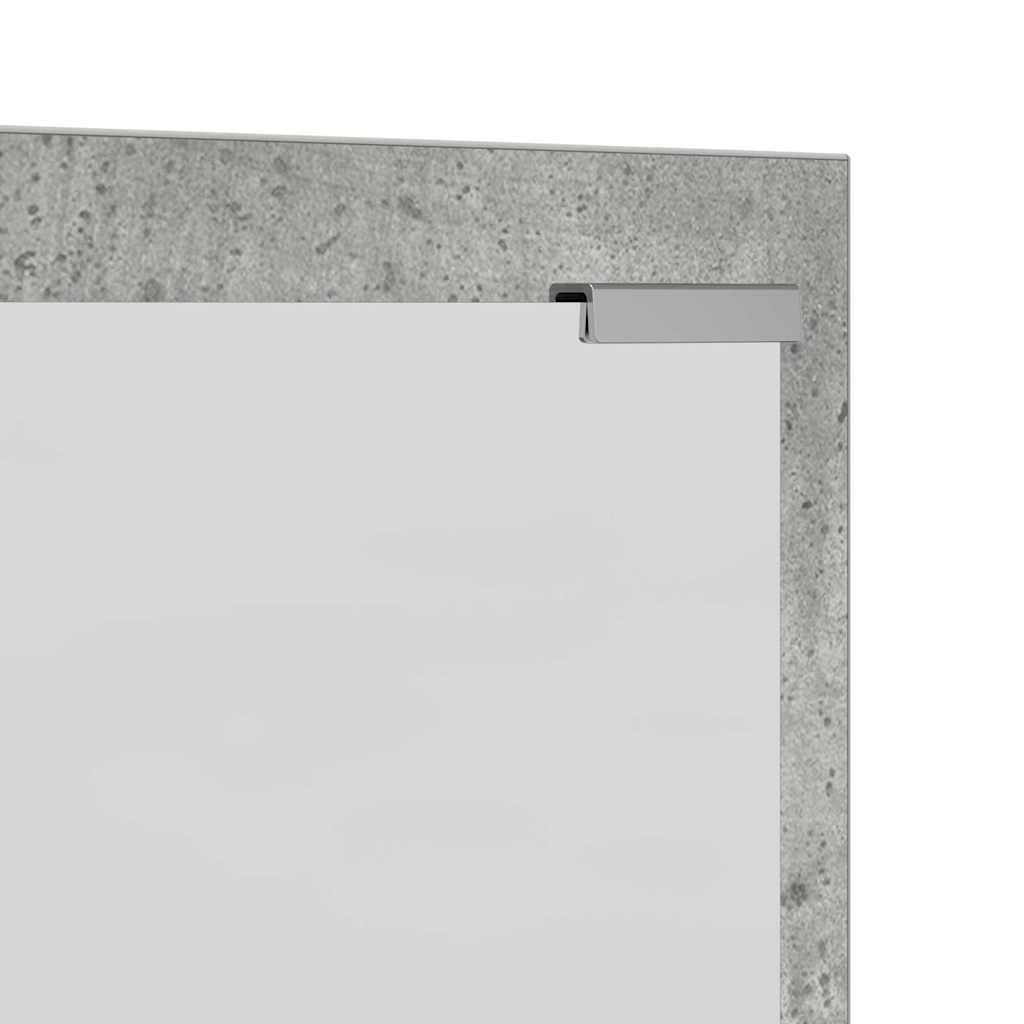 Wall-Mounted Coat Rack Wall-Mounted Concrete Grey