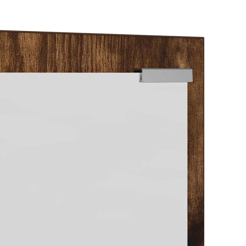 Wall-Mounted Coat Rack Wall-Mounted Smoked Oak Engineered wood