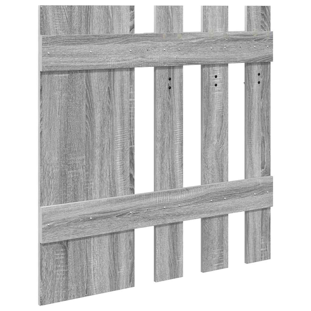 Wall-Mounted Coat Rack Wall-Mounted Grey Sonoma Engineered wood
