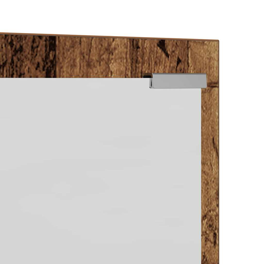 Wall-Mounted Coat Rack Wall-mounted Old Wood 100 x 10 x 100 cm