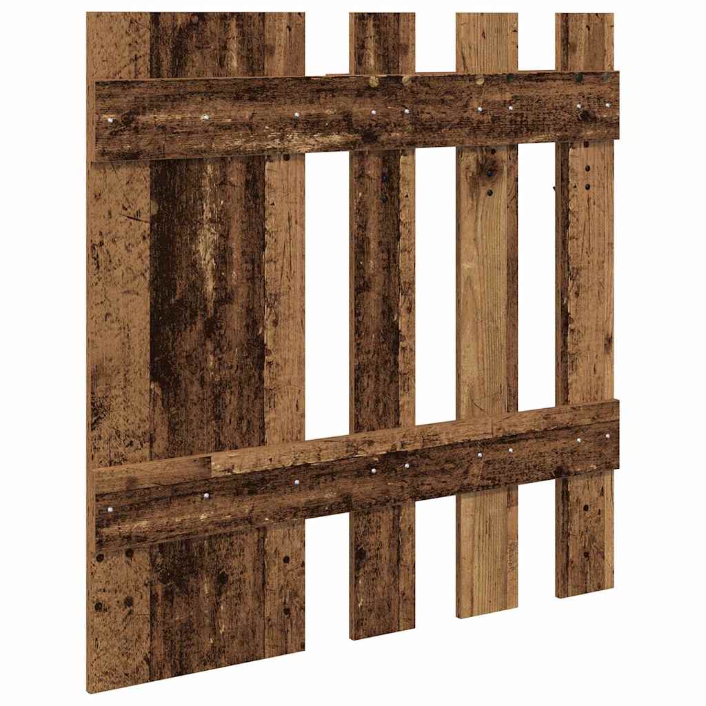 Wall-Mounted Coat Rack Wall-mounted Old Wood 100 x 10 x 100 cm