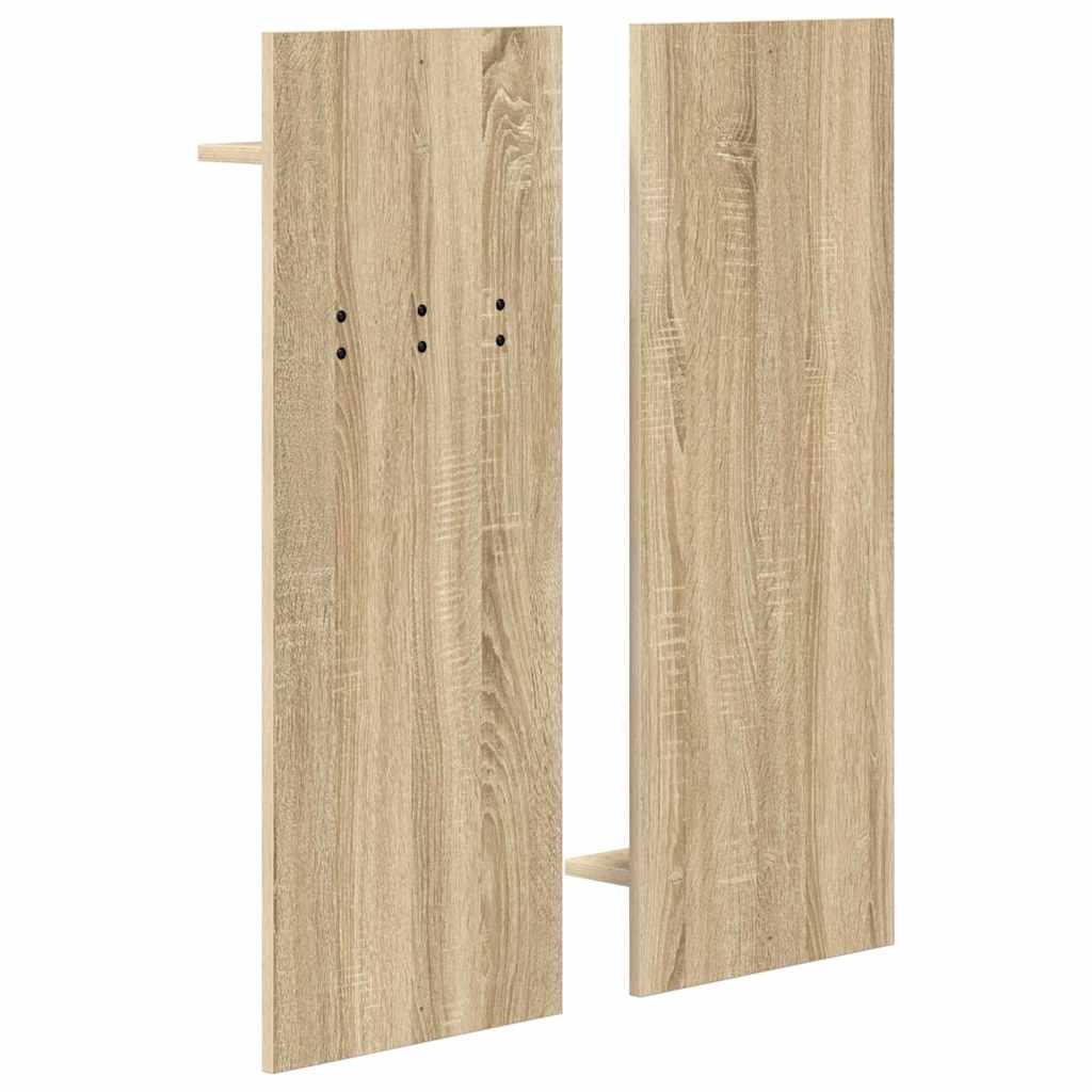 Wall-Mounted Coat Rack Wall-Mounted Sonoma Oak 70 x 10 x 90 cm