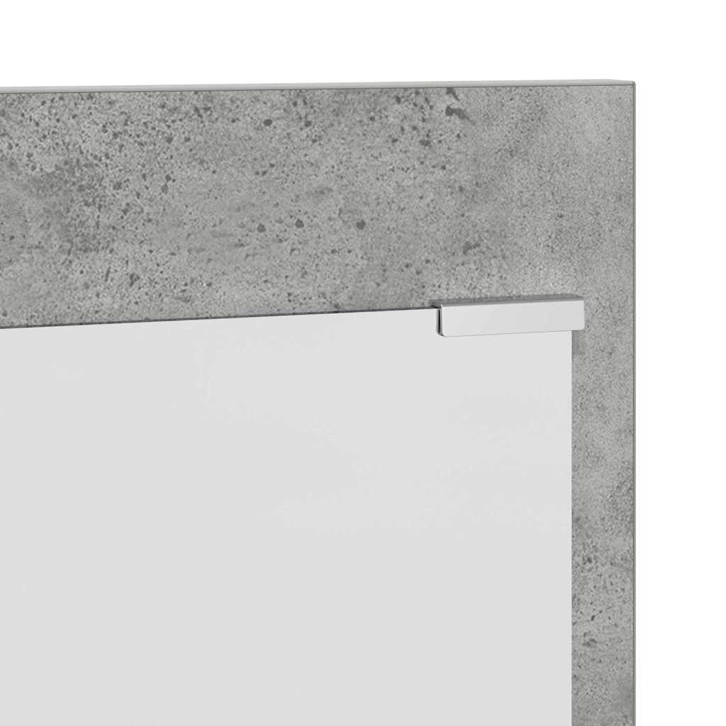 Wall-Mounted Coat Rack Wall-Mounted Concrete Grey