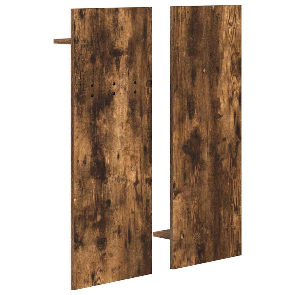Wall-Mounted Coat Rack Wall-Mounted Smoked Oak 70 x 10 x 90 cm
