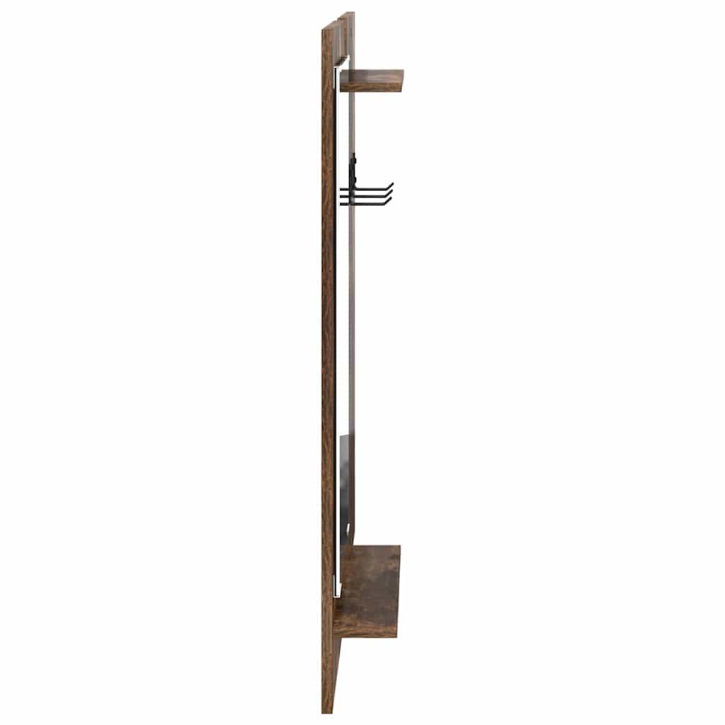 Wall-Mounted Coat Rack Wall-Mounted Smoked Oak 70 x 10 x 90 cm
