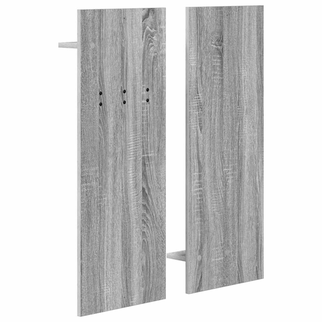 Wall-Mounted Coat Rack Wall-Mounted Grey Sonoma 70 x 10 x 90 cm