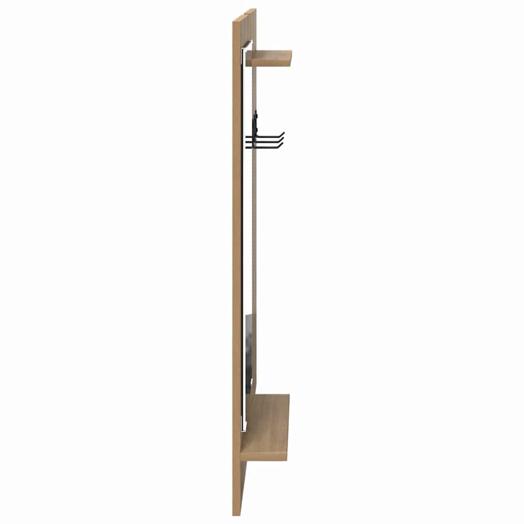 Wall-Mounted Coat Rack Wall-Mounted Artisan Oak 70 x 10 x 90 cm