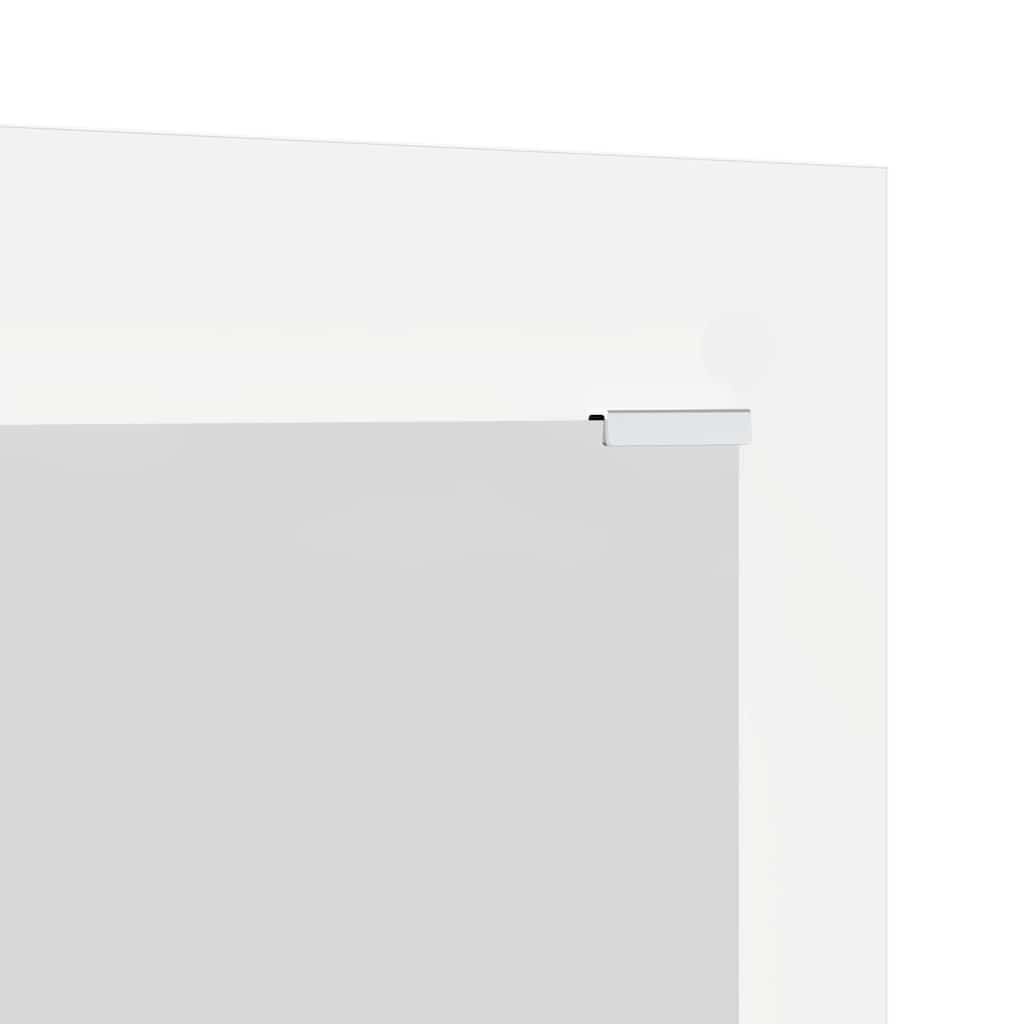 Wall-Mounted Coat Rack White 96 x 1.5 x 90 cm Engineered wood