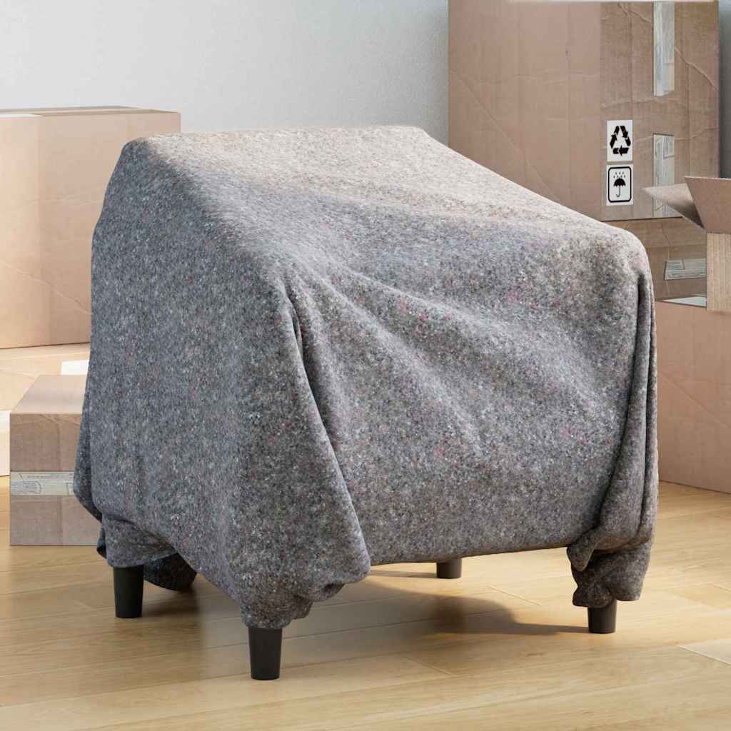 Moving Blankets 25 pcs Grey 150 x 200 cm Fabric