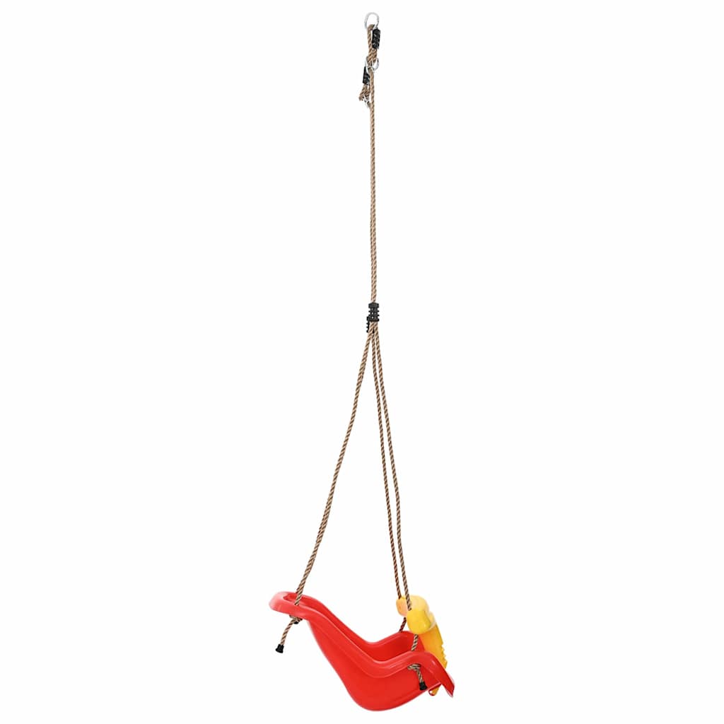 vidaXL Baby Swing Red 36 x 43 x 42 cm Plastic