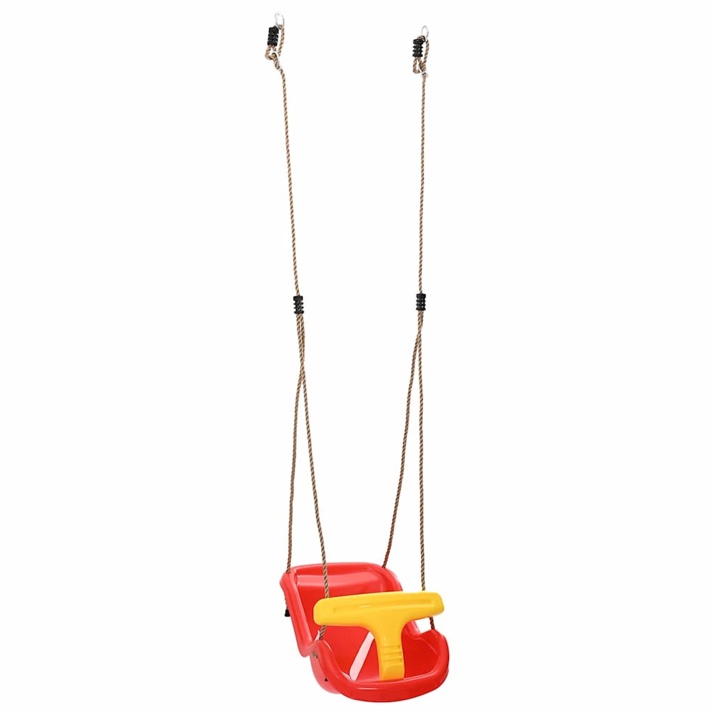 vidaXL Baby Swings 2 pcs Red 36 x 43 x 42 cm Plastic