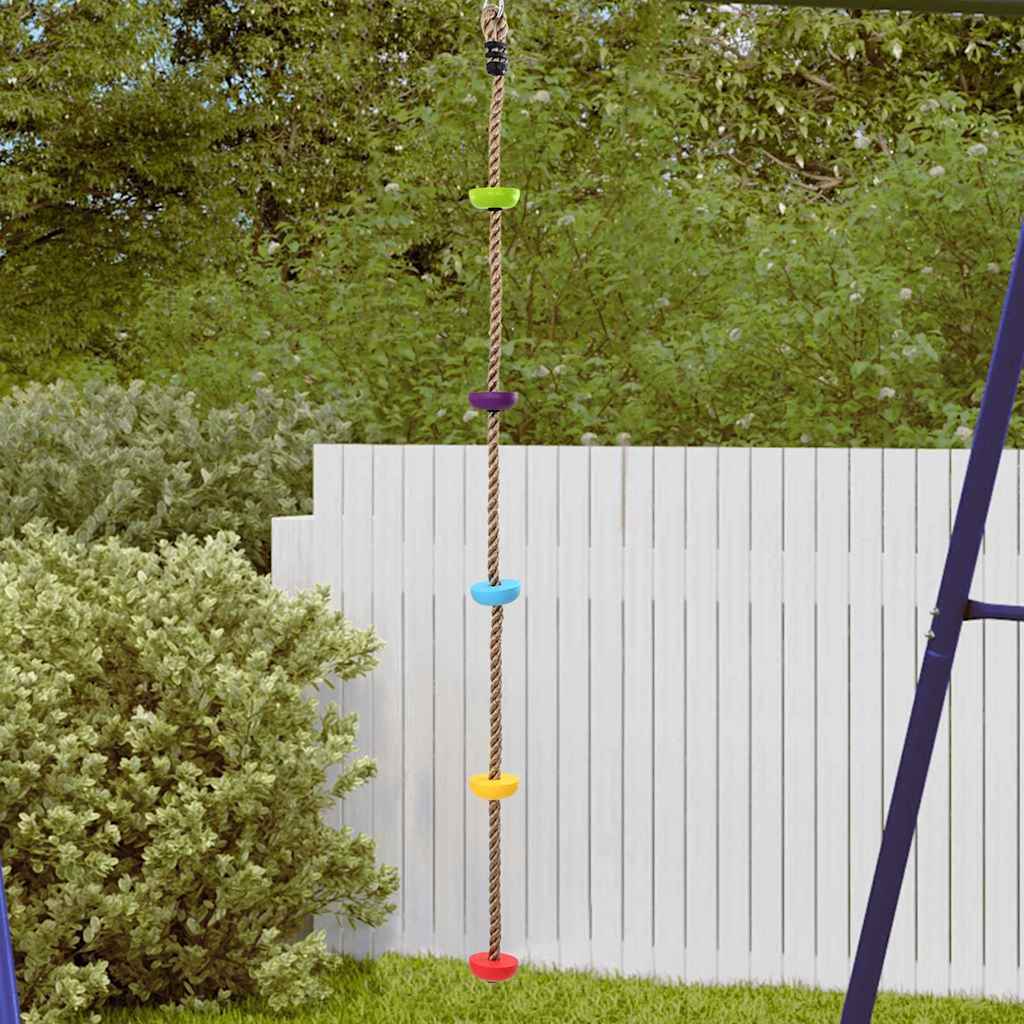 Climbing Rope Multicolour 10.5 x 10.5 x 201 cm Polyester