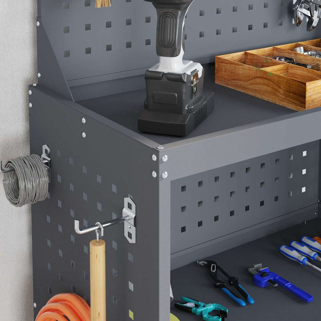 Tool Trolley Anthracite 65 x 35 x 111 cm Cold-rolled Steel
