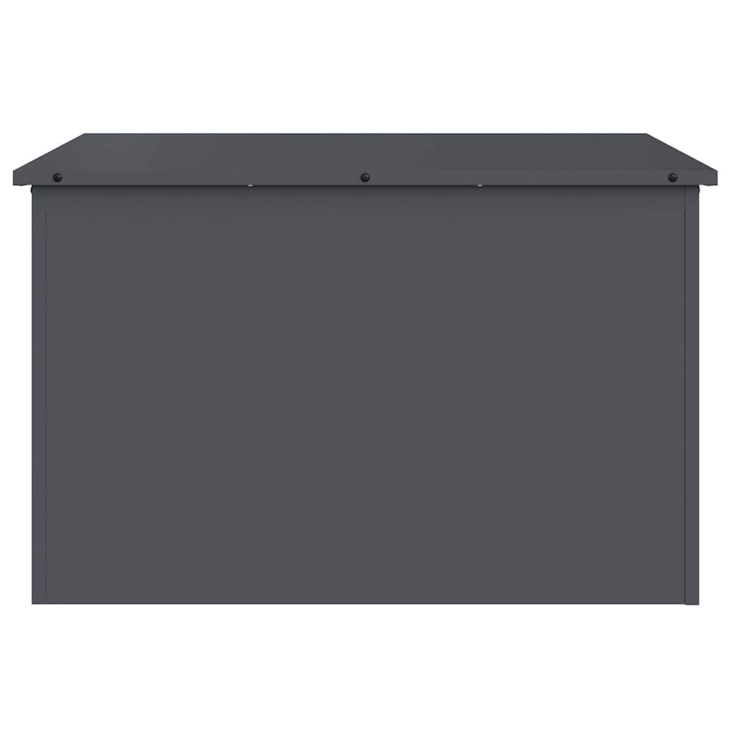 Garden Storage Cushion Box Steel 80 x 50.5 x 50 cm 180