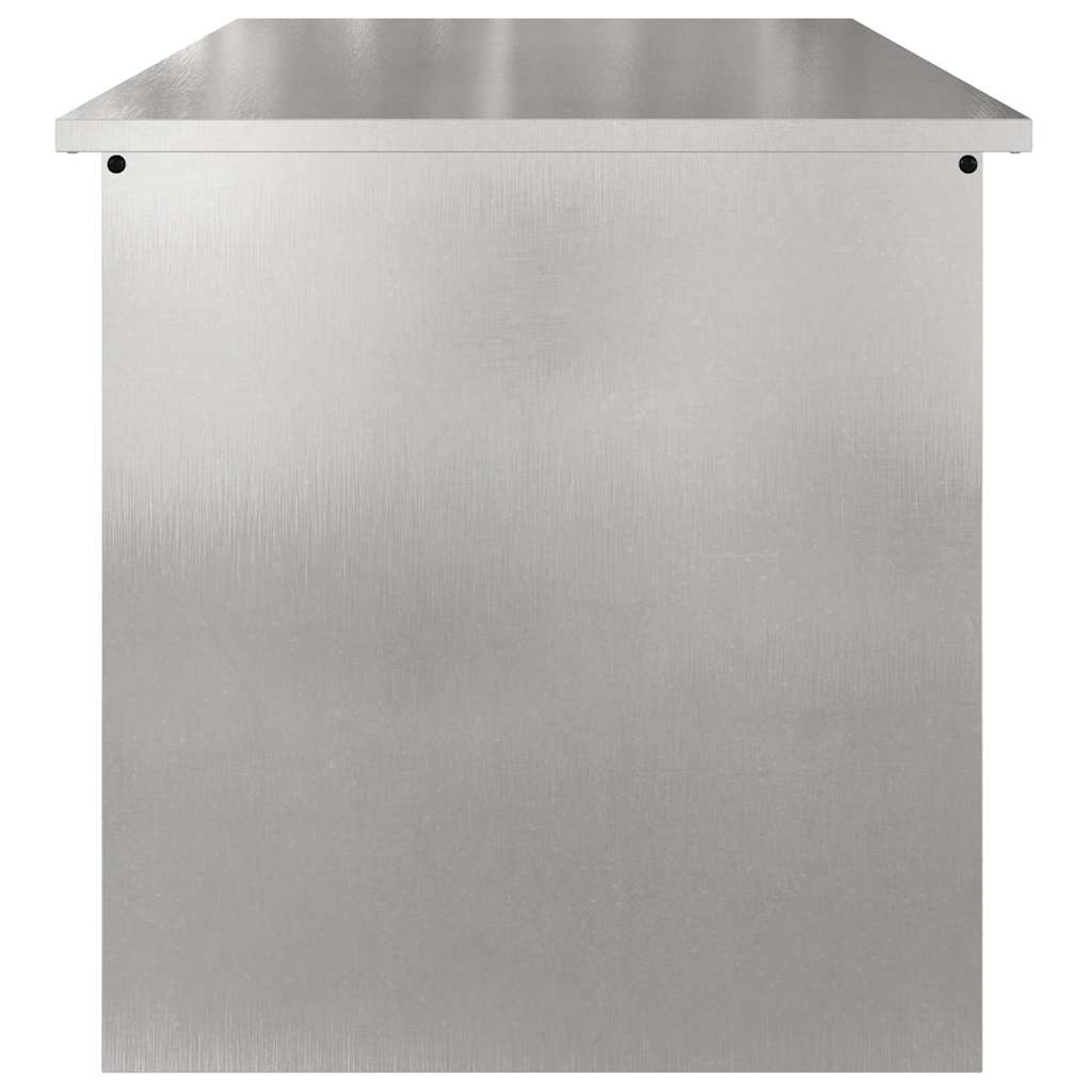 Garden Storage Cushion Box Galvanised Steel 80 x 50.5 x 50 cm