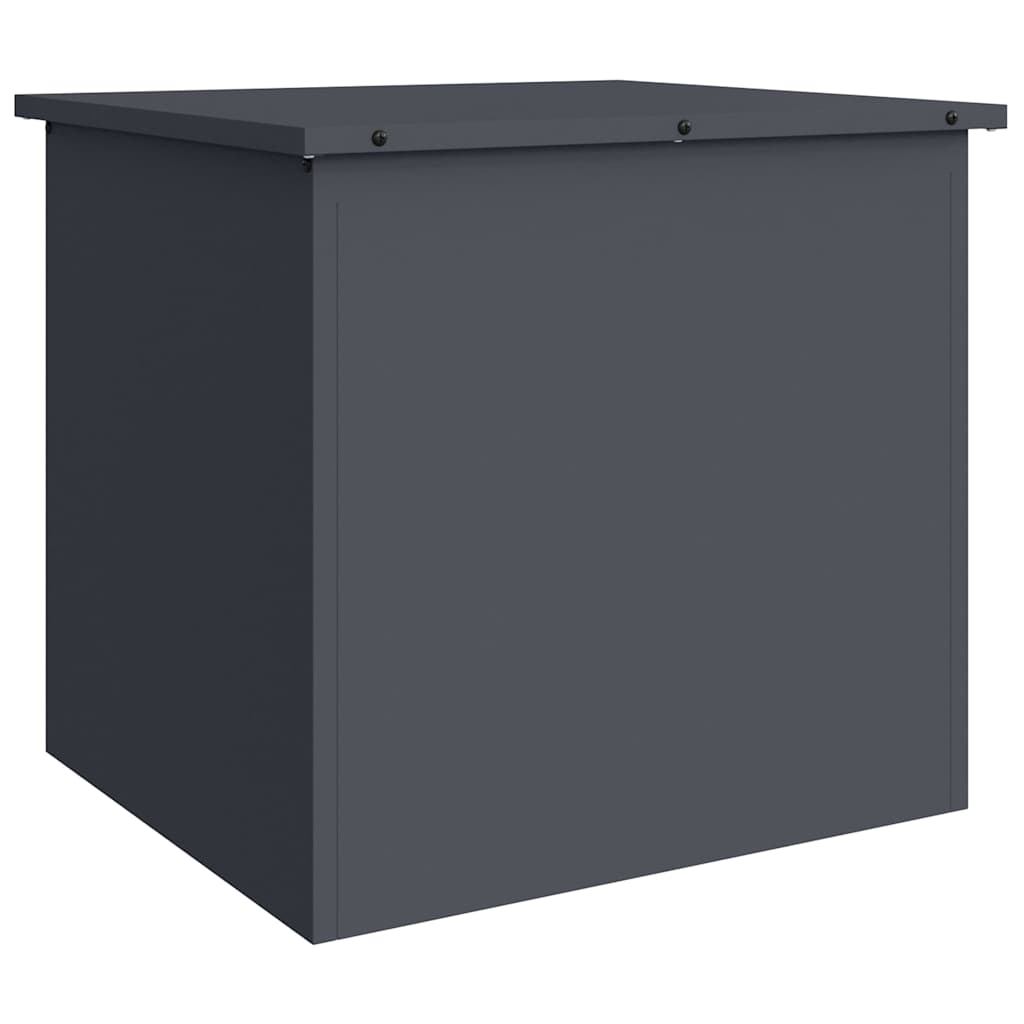 Garden Storage Cushion Box Steel 55 x 50.5 x 50 cm 117