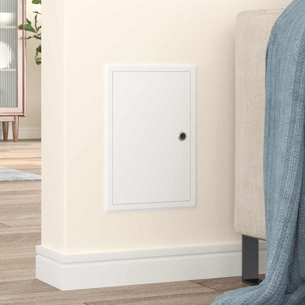 Access Panel White 33 x 23 x 3 cm Steel