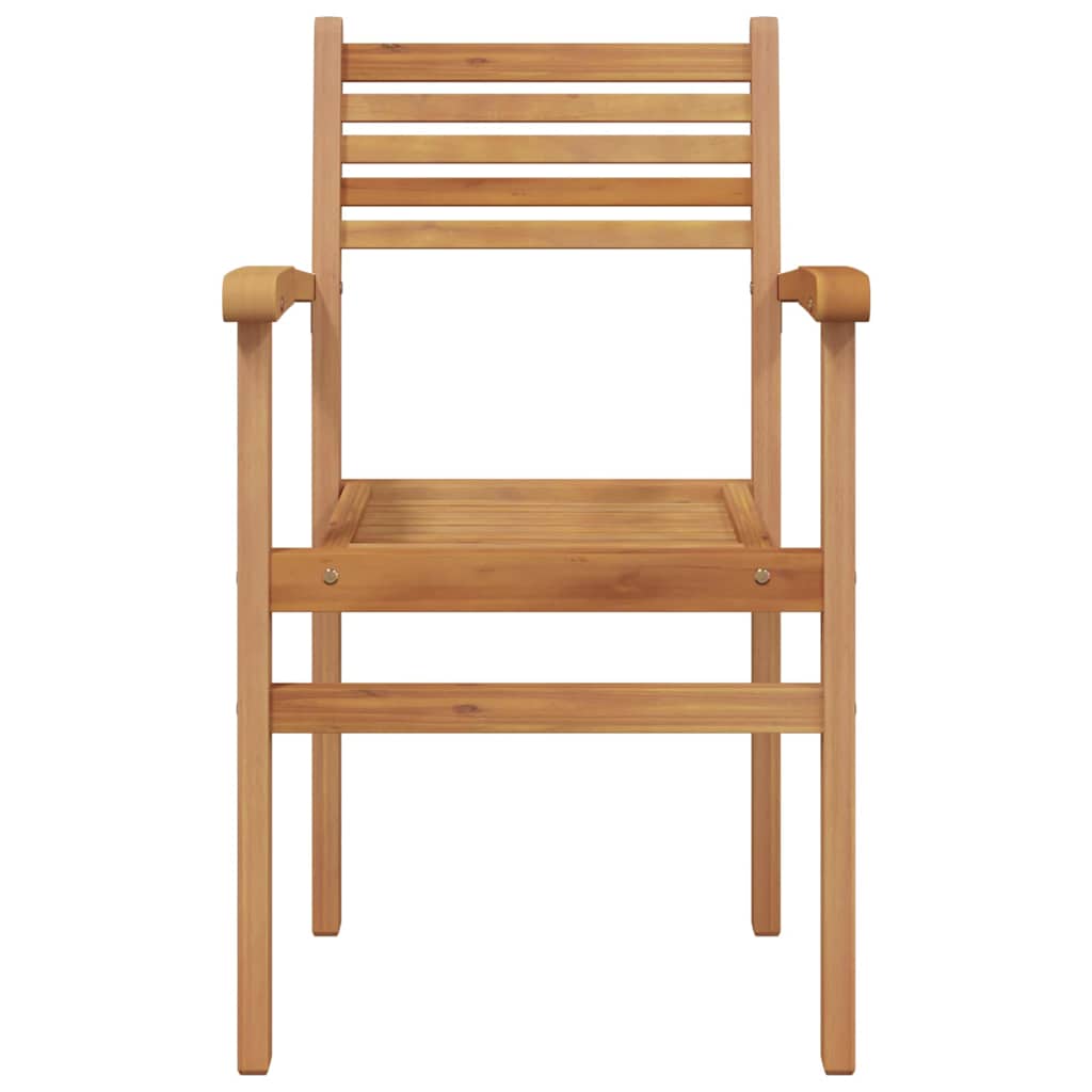 Chair 6 pcs Brown 56 x 55 x 90.5 cm Solid Teak Wood