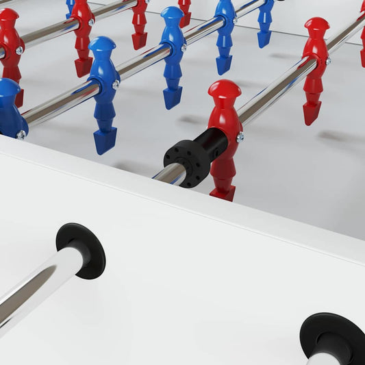 Foosball Table Players 22 pcs Blue and Red 2.4 x 2.1 x 9.7 cm