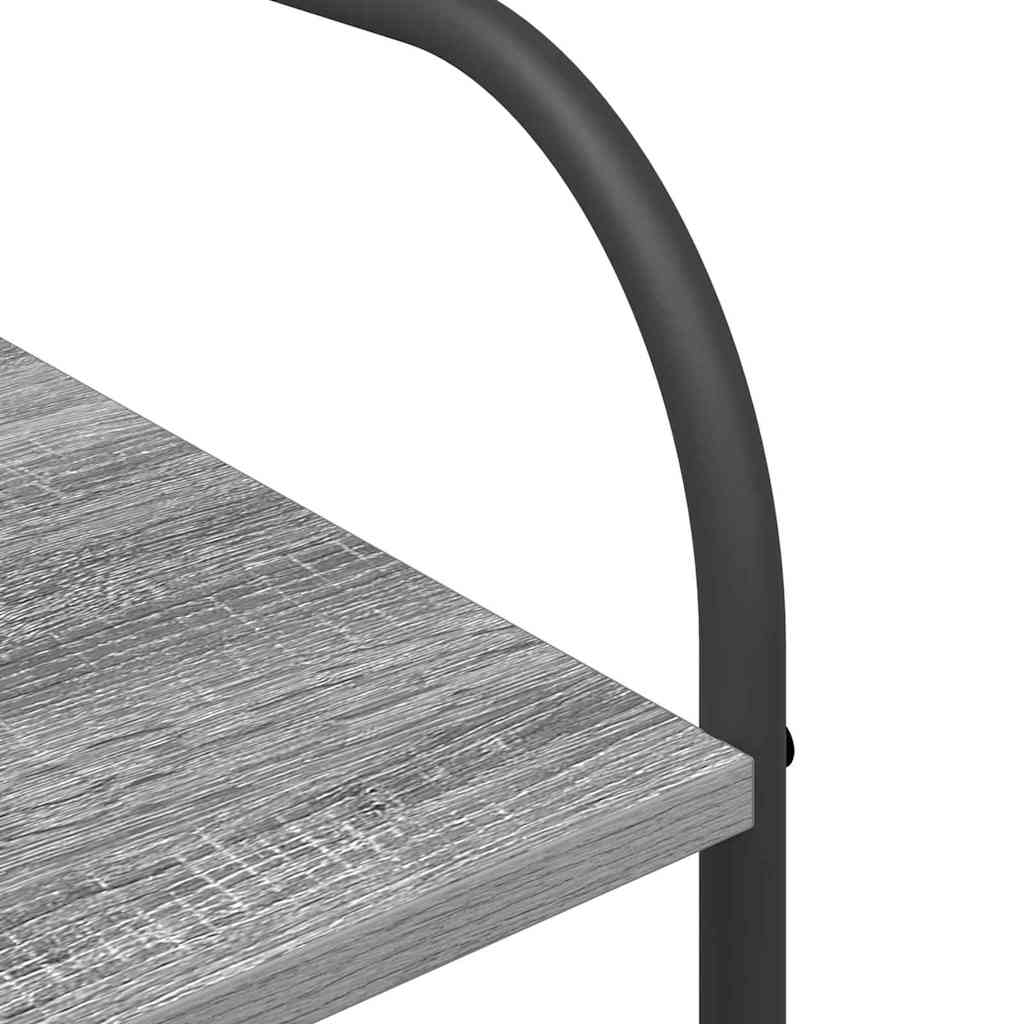 Clothes Rack with Shelf Grey 120 x 44 x 160 cm Engineered Wood