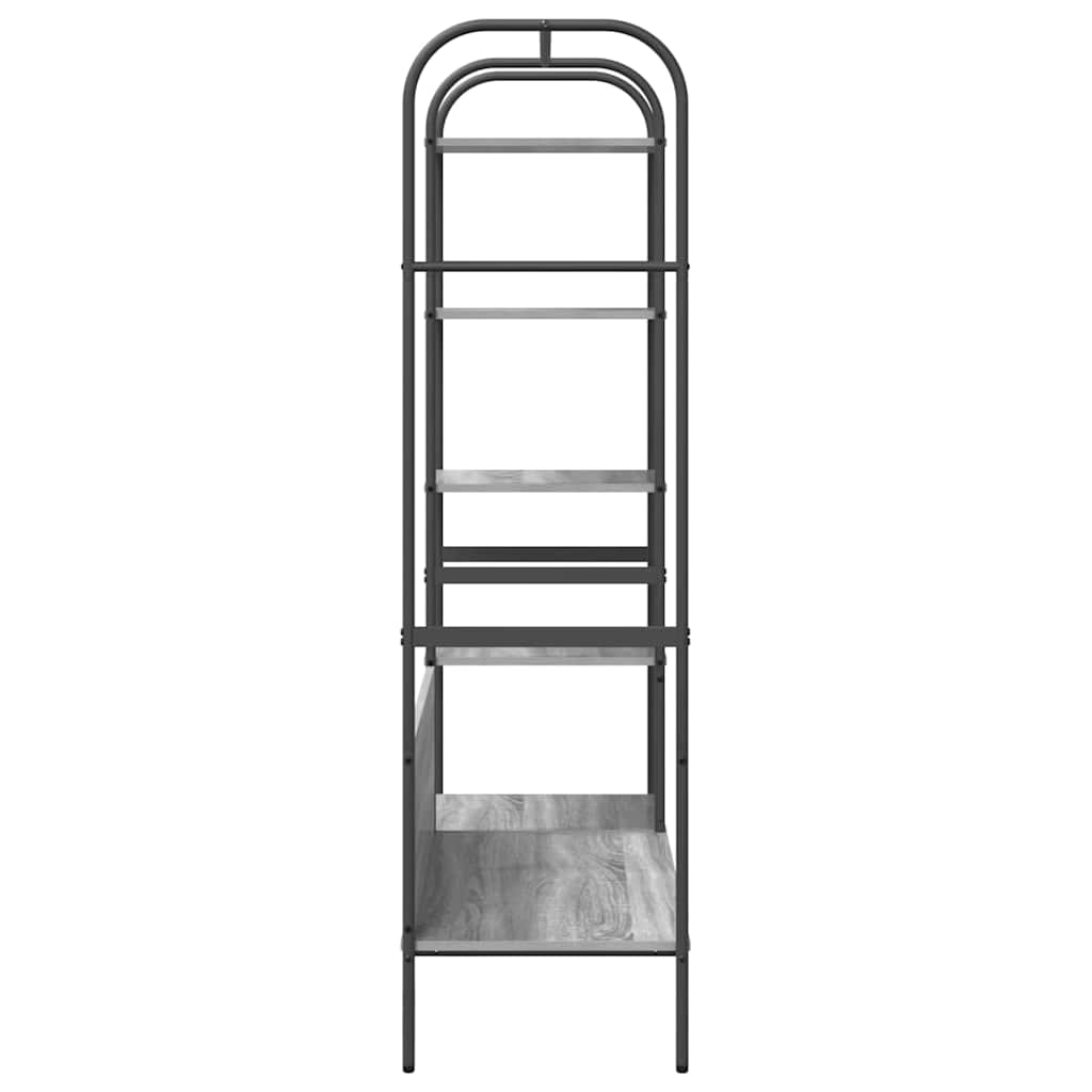 Clothes Rack with Shelf Grey 120 x 44 x 160 cm Engineered Wood