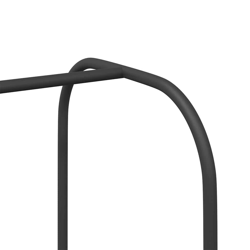 Clothes Rack Black 100 x 44 x 160 cm Engineered Wood