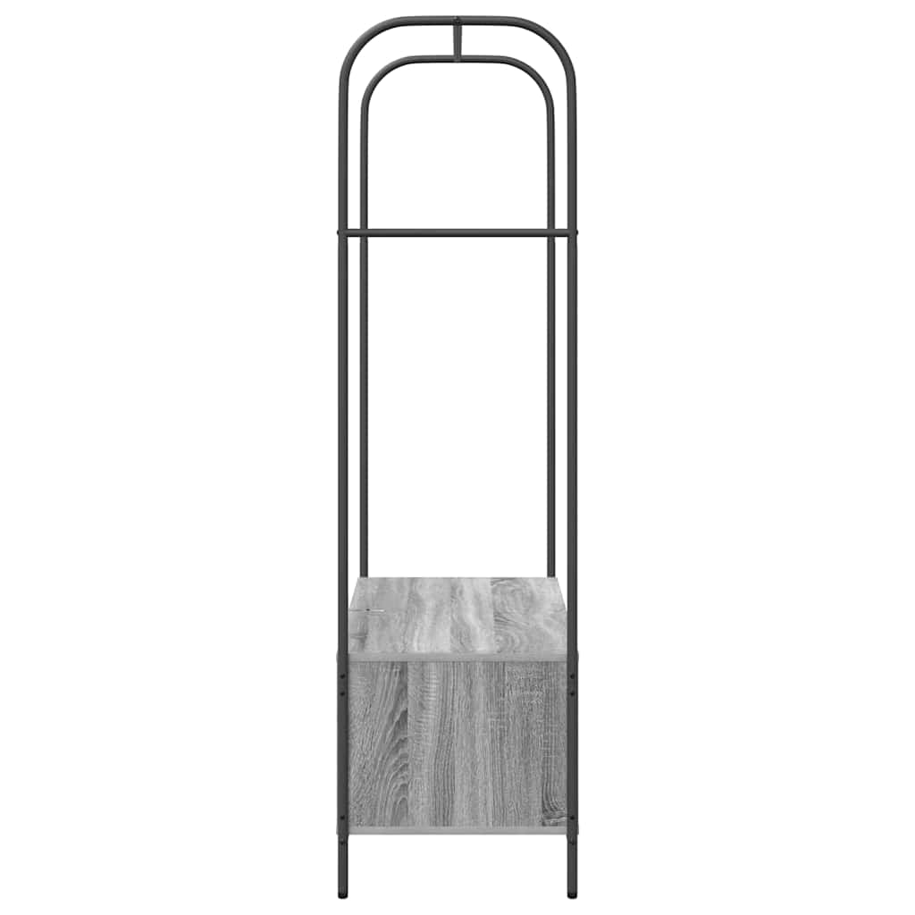 Clothes Rack Grey 100 x 44 x 160 cm Engineered Wood