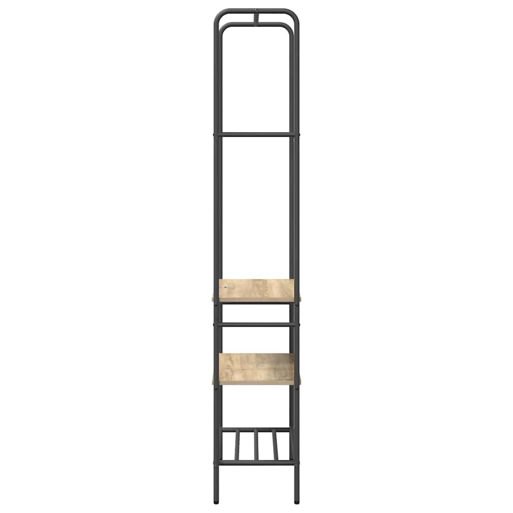 Clothes Rack Sonoma Oak 60 x 30 x 171 cm Engineered Wood