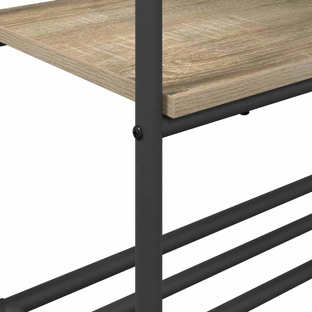 Clothes Rack Sonoma Oak 77 x 30 x 171 cm Engineered Wood
