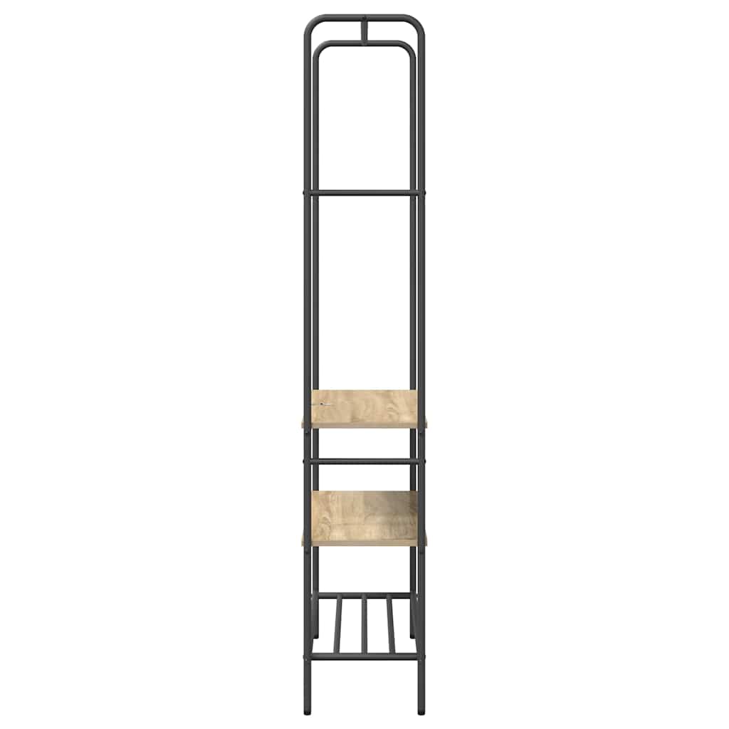 Clothes Rack Sonoma Oak 77 x 30 x 171 cm Engineered Wood
