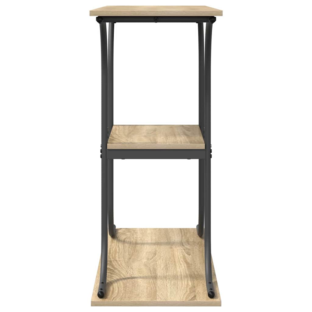 Console Table Sonoma Oak 101 x 35 x 80.5 cm Engineered Wood