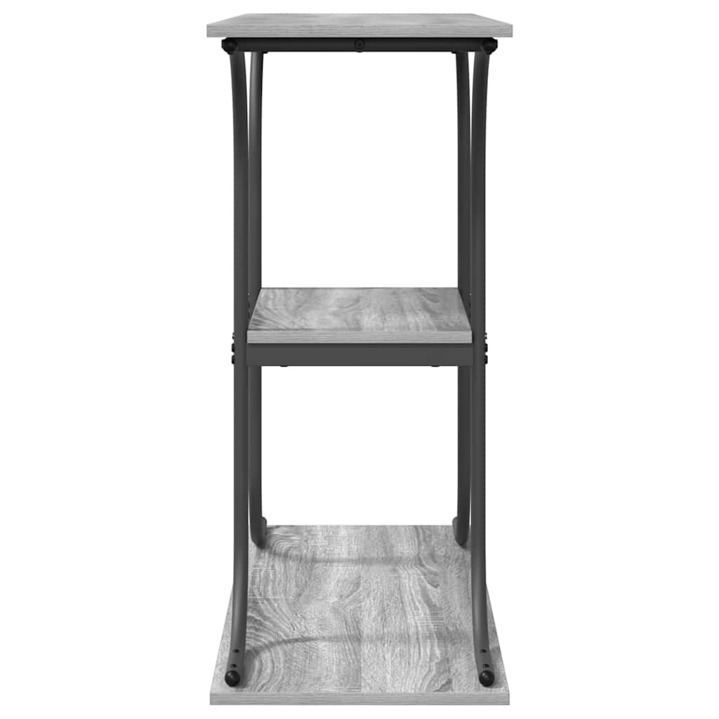 Console Table Grey Sonoma 101 x 35 x 80.5 cm Engineered Wood